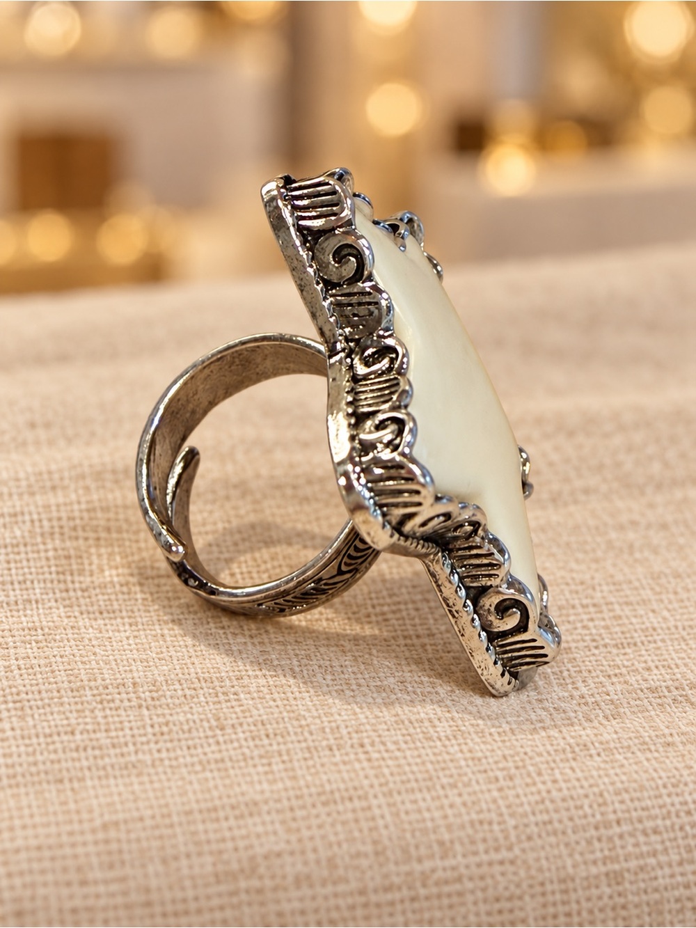 Star ring adjustable - Picture 2 of 2
